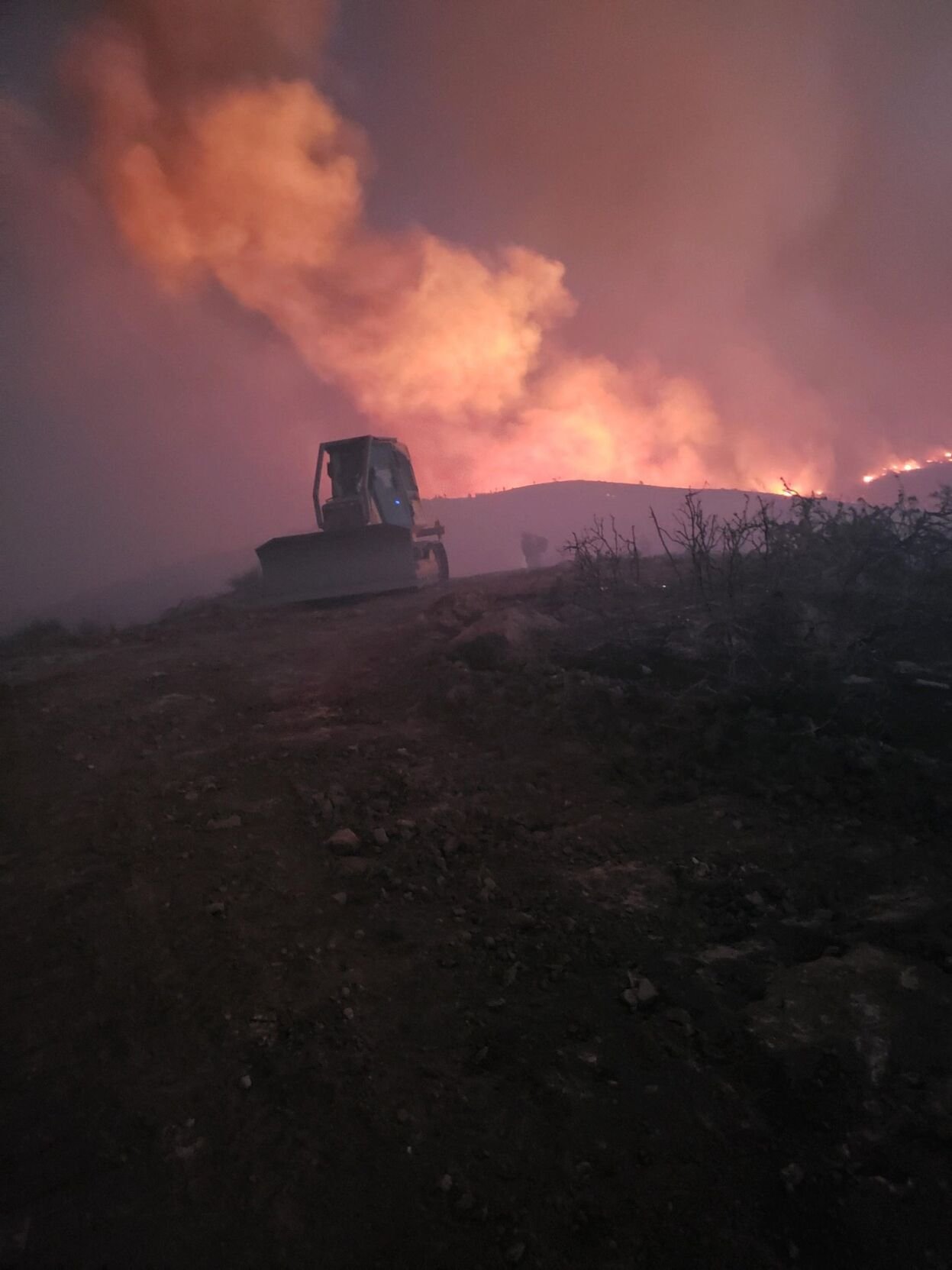 Telegraph Fire, Arizona